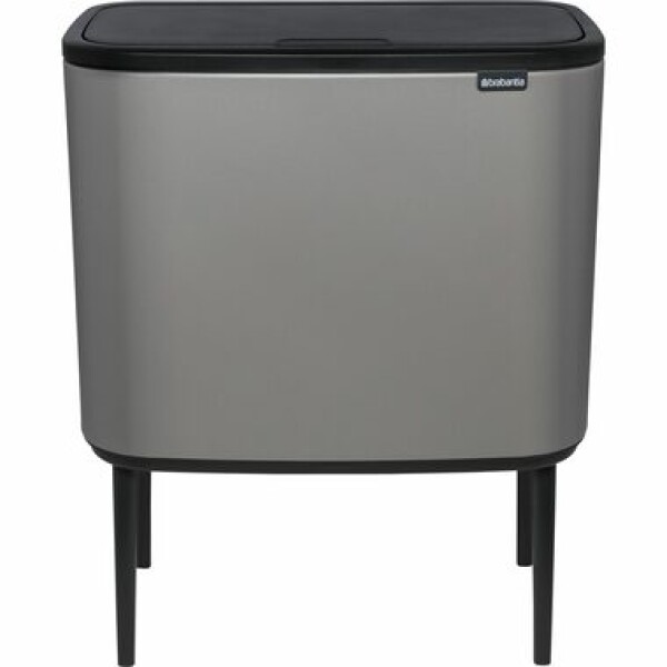 Brabantia Bo Touch Odpadkový kôš na triedený odpad 3 x 11 L sivá / 54 x 68 x 31.2 cm (127229)