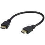 ATEN HDMI prepojovací kábel Zástrčka HDMI-A 0.30 m čierna 2L-7DA3H 4K UHD HDMI kábel; 2L-7DA3H