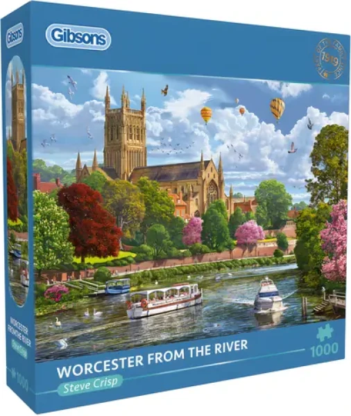 GIBSONS Puzzle Pohľad na Worcester