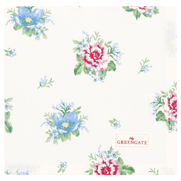 GREEN GATE Bavlnený obrúsok Alivia White