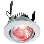 Deko Light 565336 COB 68 LED vstavané svetlo En.trieda 2021: F (A - G) pevne zabudované LED osvetlenie 8.50 W strieborná; 565336