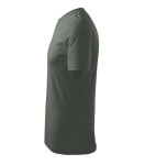 Klasické nové pánske tričko tmavá bridlica 2XL
