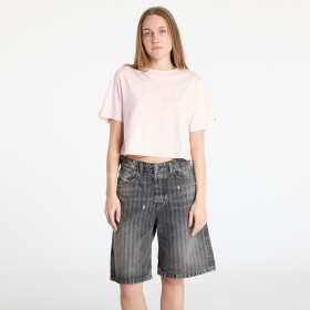 Tričko Tommy Jeans Relaxed Tonal Crew T-Shirt Pink M