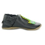 Funky-Monkey Funky Monkey SOFT Dinosaur Charcoal tmavé šedé barefoot capáčky 19 EUR