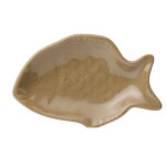 Ib Laursen Kameninový tanierik Fish krémová