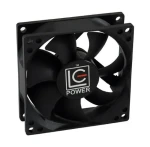 LC-Power LC-CF-80 čierna / Ventilátor / 80 mm / PWM / 2200 RPM / 25,1 dB (LC-CF-80)
