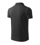 Tričko Pique Polo antracitovo modré 3XL