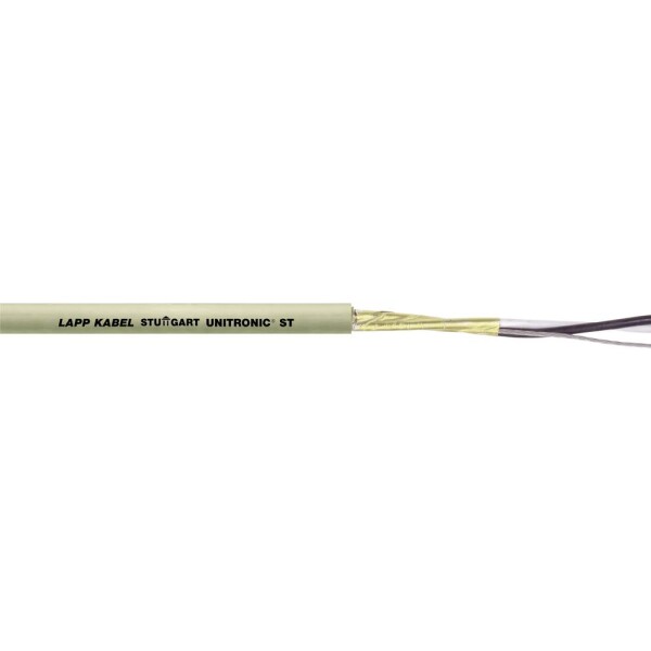 LAPP 33001/500 dátový kábel UNITRONIC® ST 3 x 0.52 mm² sivá 500 m; 33001/500