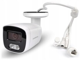 EVERMAX EVERMAX EVX-IP8B01-IRW-Ai-W Kamera IP tubowa Biela 8Mpx 2.8mm IR 40m AI IP67 mikrofon