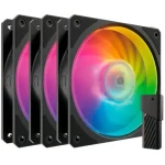 Cooler Master Mobius 120P ARGB čierna 3ks / 120mm / Loop Dynamic Bearing / 30dB @ 2400 RPM / 75.2CFM / 4-Pin PWM (MFZ-M2DN-243P2-R1)