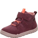 Dievčenské celoročné barefoot topánky WALDERI Red/Orange Superfit 1-000910-5000 - 35