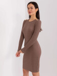 Dámske šaty RV SK 9219.13P Brown - FPrice L/XL Hnědá