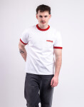 Carhartt WIP S/S Ip Ringer T-Shirt White/Red/Red M