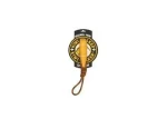 KIWI WALKER Morská mušľa oranžová, 17 cm / Hračka pre psov / plávacie / TPR pena (TPR-843)