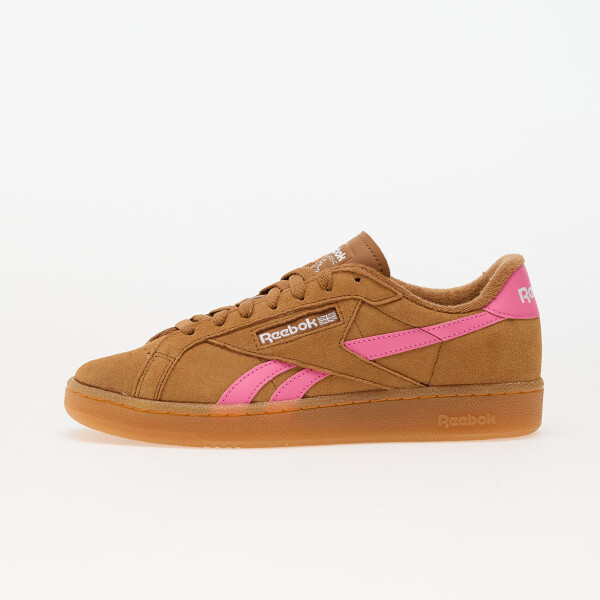 Tenisky Reebok Club C Grounds Uk Wild Brown/ Gum 7/ True Pink EUR 35