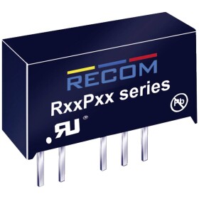RECOM R24P12S DC / DC menič napätia 24 V 12 V 0.084 A 1 W Počet výstupov: 1 x; R24P12S