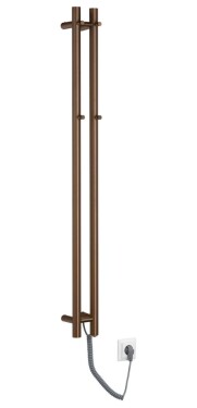 SAPHO - PAPINADO elektrický sušiak uterákov, 109x1200, 40 W, měď mat ER740PG