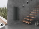 MEXEN - Boston vykurovací rebrík/radiátor 1200 x 452 mm, 611 W, antracit W213-1200-452-00-66