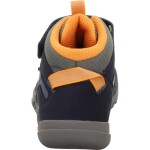 Detské celoročné členkové tenisky Superfit barefit TRACE GTX Green/Orange 1-006042-8010 - 34