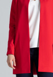 Dámsky kabát Coat M551 - Figl XL červená