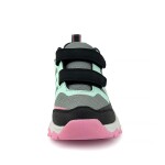 Dievčenské outdoorové topánky na suchý zips Bugga TARA Gray B00202-01 - 35