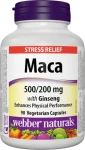 Webber Naturals Maca with Ginseng 500/200 mg 90 cps (08336)