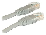 Xtendlan šedý / Patch kábel / Cat6 / UTP / 0,25 m / 10 Gbit / s / balenie 10 ks (PK_6UTP0025grey)