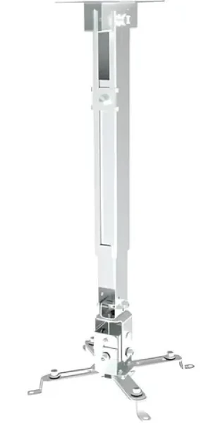 Schwaiger Držiak projektora 430-650 mm biela / Držiak pre projektor / stropný a nástenný / max. 20 kg (LWH310WD)