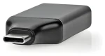 Nedis USB-C na DisplayPort adaptér čierna/sivá / Adaptér / USB 3.2 Gen 1 / 4K 60Hz (CCGP64350GY)