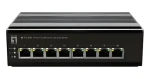 LevelOne Priemyselný switch 8x FE kovové telo / Switch / Neriadený / DIN lišta / -40 až 75 °C (IFS-0801)