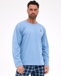 Cornette 124/308 Sequoia long/r 3XL-5XL pánske pyžamo modrá 3xl
