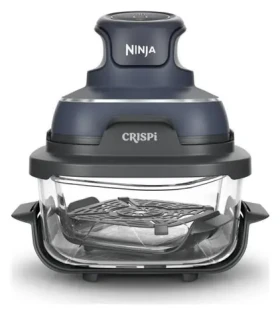 Ninja Crispi FN101EUGY šedá / teplovzdušná fritéza / 1700 W / 3.8l / 4 funkcie / 40 ° C - 240 ° C (FN101EUGY)