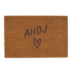 Bella Rose Rohožka z kokosových vláken Ahoj / Srdíčko