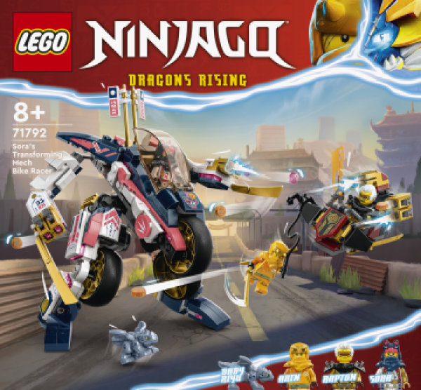 LEGO® NINJAGO® 71792 Sora transformačný motorobot