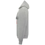 Geografické Nórsko Gadrien DB 054 M WW6114H/GN/Blended Grey/White Mikina L