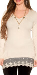 Koucla pullover with chain lace Einheitsgroesse