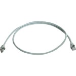 Telegärtner 100009117 RJ45 sieťové káble, prepojovacie káble CAT 6A S/FTP 20.00 m sivá dvojžilový tienený, s ochranou, samozhášavý 1 ks; 100009117