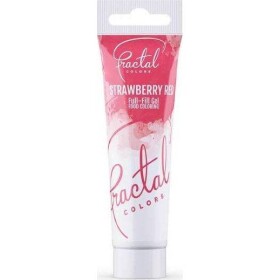 Gelová farba Fractal - Strawberry Red (30 g) 6191 - dortis - dortis