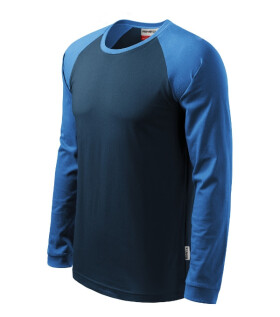 Street LS tričko unisex námornícka modrá 3XL