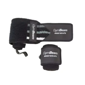 Bandáže na zápästie - GymBeam (čierna) (5362-1-univerzalna)