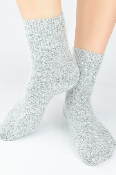 DÁMSKE PONOŽKY SB134 šedá 36-41