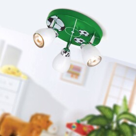 Stropné svetlo Brilliant Soccer G56234/74, GU10, 50 W, halogénová žiarovka, farebná; G56234/74