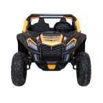 Mamido Detské elektrické autíčko Buggy UTV Strong 24V nafukovacie kolesá zlaté