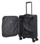 Malý textilný kufor Travelite Corsiica S Black