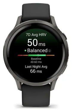 Garmin Venu 4 41 mm čierna / Chytré hodinky / 1.2 "AMOLED / GPS / Wi-Fi / 5 ATM (010-03013-02)