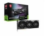 MSI GeForce RTX 4070 Ti SUPER X SLIM 16GB čierna / 2760 MHz / 16GB GDDR6X / 256bit / 1x HDMI + 3x DP / (16) (RTX 4070 Ti SUPER 16G GAMING)