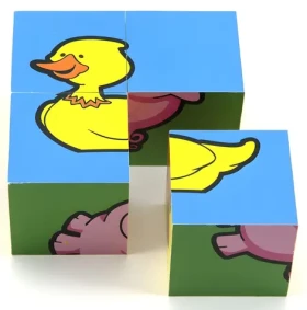 TEDDIES Obrázkové kocky Moje prvé zvieratká