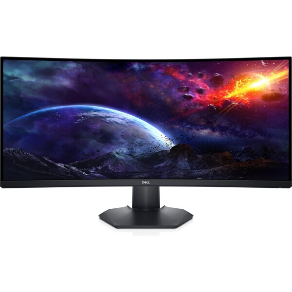 34 DELL S3422DWG čierna / LED / 3440x1440 / VA / 21:9 / 1ms / 3000:1 / 400cd-m2 / HDMI+ DP+USB / 3YNBD (210-AZZE)