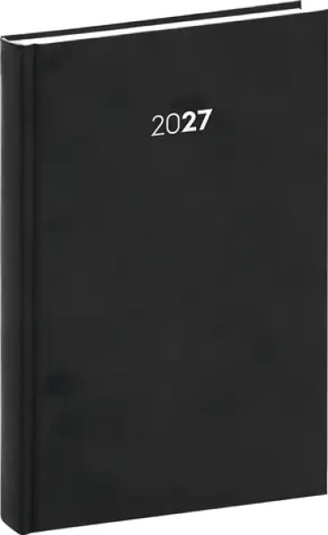 NOTIQUE Denný diár Balakon 2027 čierny / Denný diár / 15 x 21 cm