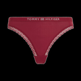 Dámske čipkované nohavičky s tonálnym logom UW0UW04183-XJS - Tommy Hilfiger S